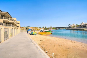 Beachfront Lake Havasu City Condo Balcony and Grill